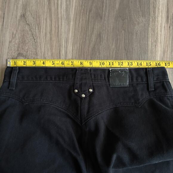 Vintage Rockies Jeans Women's Size 15/16 High Rise Western Denim Jeans 34 Inseam - Picture 8 of 9